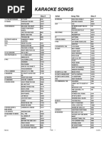 Updated Songbook | PDF | American Musicians