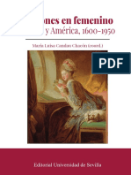 Pasiones en Femenino. Europa y América, 1600-1950