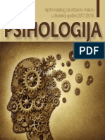 Ispitni Katalog PSIHOLOGIJA 2018 PDF