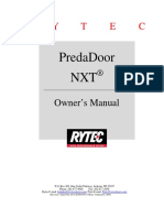 PredaDoor - NXT - Owners - (8-6-2014) PUERTA RYTEC