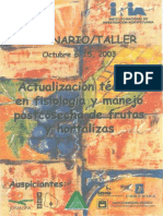 Seminario Postcosecha Frutas y Hortalizas INIA 2003 PDF