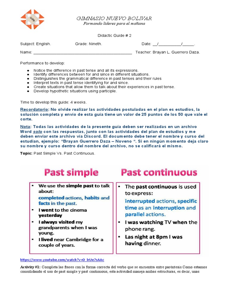 English Grammar Guide for Ninth Grade | PDF | Language Arts ...