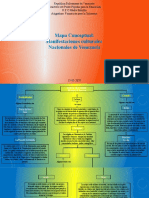 Mapa Conceptual Manifestaciones Culturales Nacionales de Venezuela