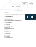 Metodo de Analisis de Benzoato PDF