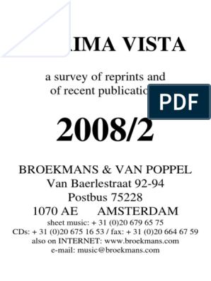 Prima Vista 2008-2, PDF, Musical Instruments