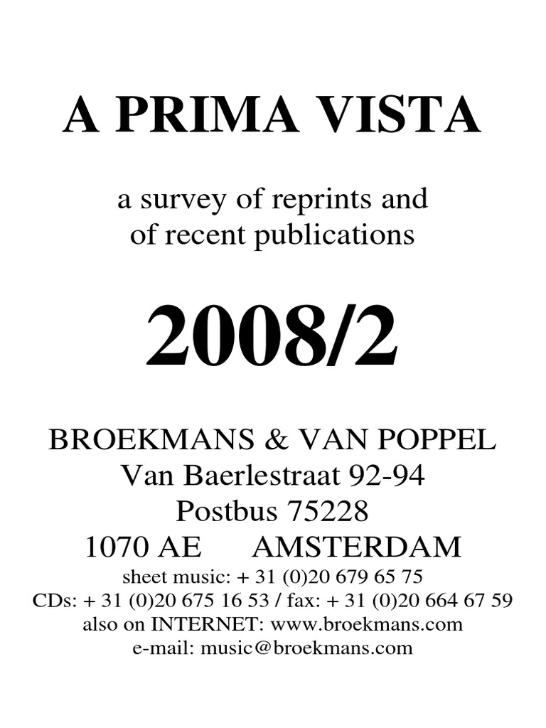 Prima Vista 08 2 Pdf Musical Instruments Viola