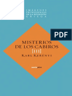 Kerényi, Karl - Imágenes Primigenias de La Religión Griega III - Misterios de Los Cabiros