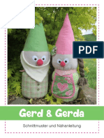Gerd & Gerda. Schnittmuster und Nähanleitung