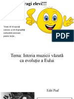 Istoria Muzicii Văzută Ca Evoluție A Eului 08.05.20