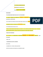 Indicaciones Del Segundo y Tercer Producto