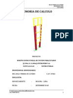 Memoria de Calculo Totem Publicitario PDF