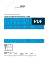 Tabulacion de La Enrevista