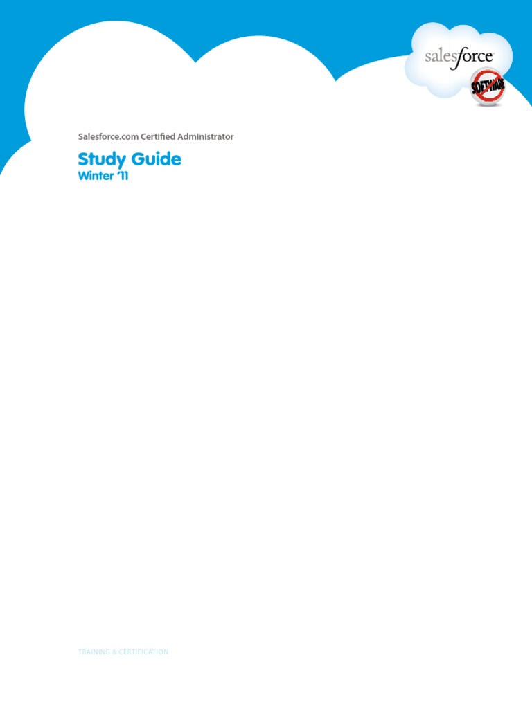 SG CertifiedAdmin | PDF | Salesforce.Com | Login