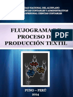 Flujograma de Proceso de Producción Textil - Grupo 01 PDF