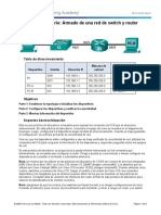 6.5.1.2 Lab - Building A Switch and Router Network - JuanF - Paez