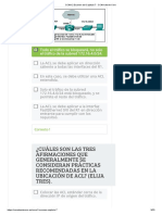 CCNA 2 Examen Capítulo 7 ACL