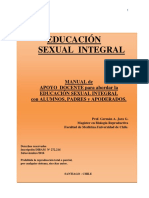 Guía para educadores sobre educación sexual integral