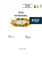 Plan Nutricional