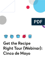 Get The Recipe Right Tour (Webinar) : Cinco de Mayo