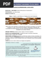 Roteiro História 6° Ano - 11 à 15 de maio