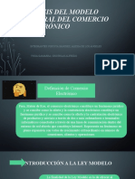 Análisis Del Modelo Uncitral Del Comercio Electrónico