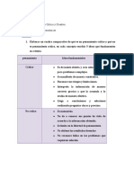 Cuadro Comparativo Pesamiento Critico y No Critico