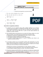 Ecuaciones lineales y sus aplicaciones en la resolución de problemas