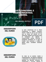 SALUD OCUPACIONAL E HIGIENE INDUSTRIAL LABORAL - PRIMERA SESION