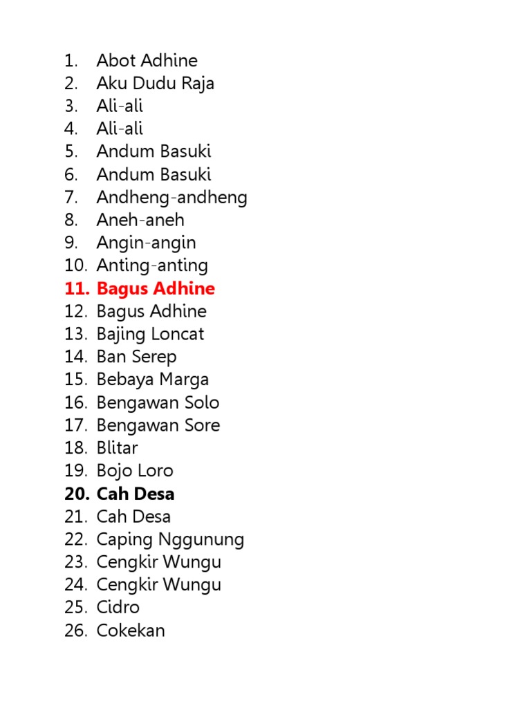 Song Campursari Pdf Food Preparation Crops