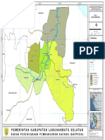Peta 1 Batas Administrasi Kabupaten Labuhanbatu Selatan