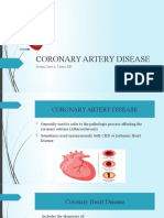 Coronary Artery Disease: Aleson Claire A. Llanes, MD