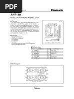KA2201 Audio Amplifier Overview | PDF | Amplifier | Audio Electronics