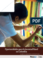 Oportunidades para La Juventud Rural en Colombia