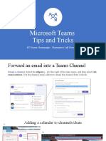 Tips and Tricks For Teams