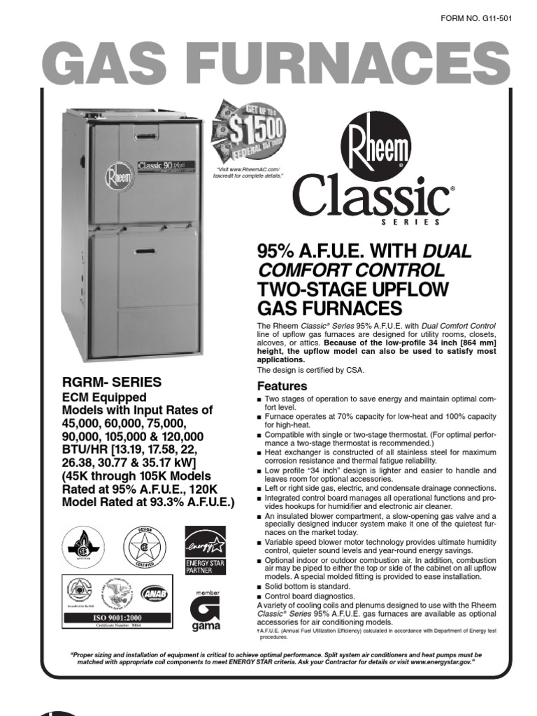 Rheem Furnace Air Conditioning