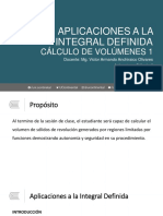 1 - Semana 05 - S1 - Aplicaciones A La Integral Definida - Volúmen 1