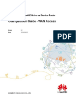 Configuration Guide - Wan Access: Huawei Netengine40E Universal Service Router V800R011C10