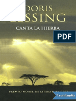 Canta La Hierba - Doris Lessing