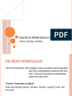 Pert. 4 Statistik Pendidikan 2020 (Ukuran Pemusatan Data)