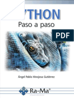 Python Paso A Paso, 2016 - Ángel Pablo Hinojosa Gutiérrez PDF