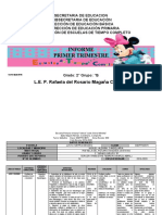 Informe Tercer Trimestre