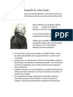 Biografía de Adam Smith