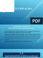 LA INCONSTITUCIONALIDAD General y Casos Concreto, Opinión Consultiva .pptx