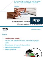 7 Presentación semana 5 1072 - Tema 6  Informe y seguimiento de las auditorías -1