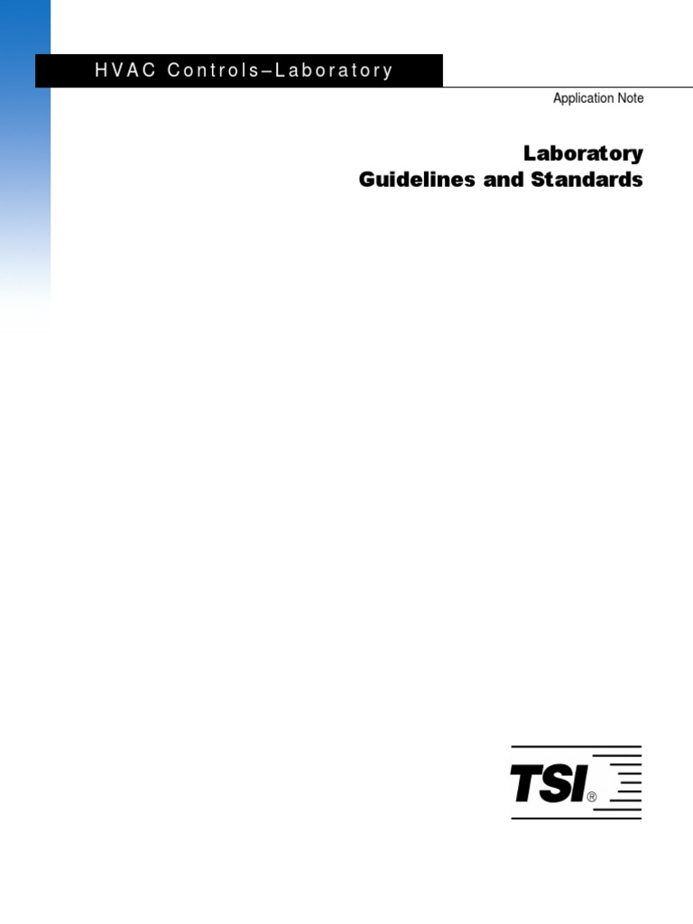 Lab Standards & Guides PDF Ventilation (Architecture) Laboratories