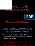 Líquidos y electrolitos: Compartimientos, pérdidas y requerimientos