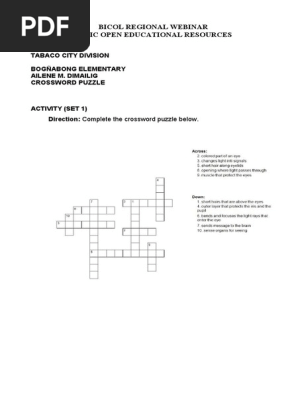 Crossword Puzzle