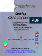 COVID-19 Solutions: Catalog