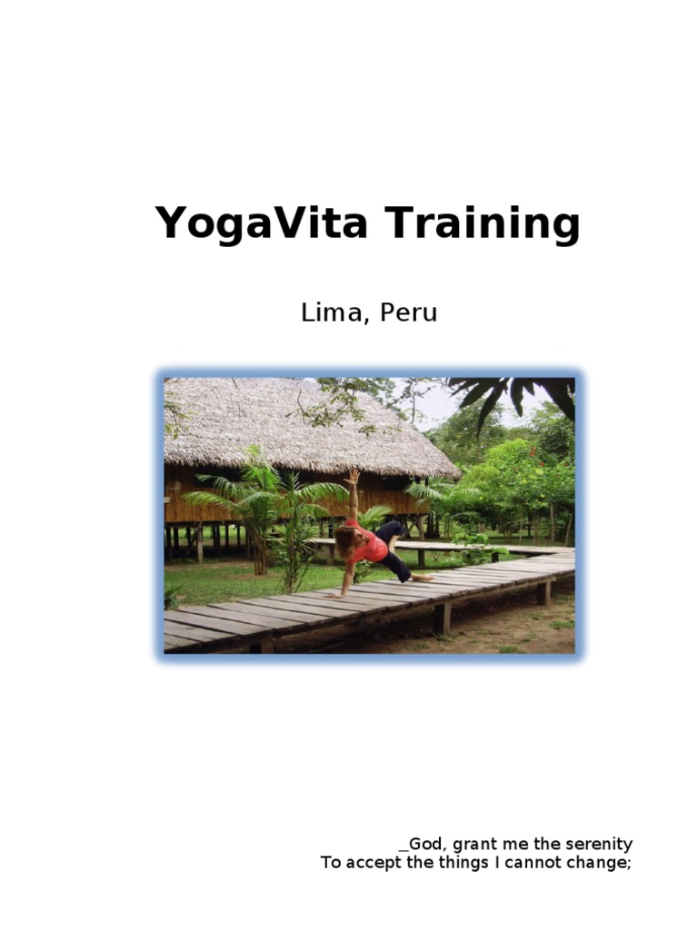 YogaVita: Integral Training Program | PDF | Yoga | Asana