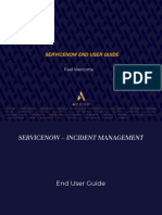 Service Now End User Guide 2019 PDF